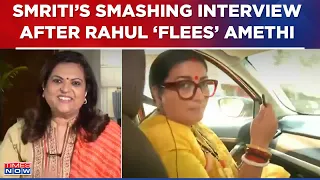 Smriti Irani First Interview After Rahul Gandhi 'Flees' Amethi, Says 'He Had No Option But To Flee'