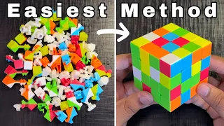 How to Assemble a 4x4 Rubik’s Cube “Non Magnetic”