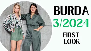 Burda Style Magazine 3/2024 First Look 👖👗👘