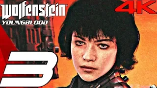 Wolfenstein Youngblood - Gameplay Walkthrough Part 3 - Giant Robot Boss Fight (4K 60FPS)