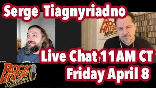 Never Again Is Now, Serge Tiagnyriadno Live from the Ukraine available on Rock History Music - Frida