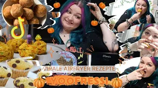 Ich teste virale KÜRBIS AIRFRYER Rezepte (Herbstedition) von TikTok -  YooNessa