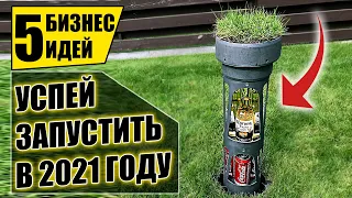 ТОП-5 ПРОСТЫХ БИЗНЕС ИДЕЙ С АБСОЛЮТНОГО НУЛЯ! Бизнес идей! Бизнес 2021!