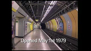 Central London tube station abandoned in 1999.