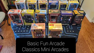 Basic Fun Arcade Classics Complete Collection 1-19