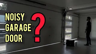 Noisy Garage Door - Silenced Kit