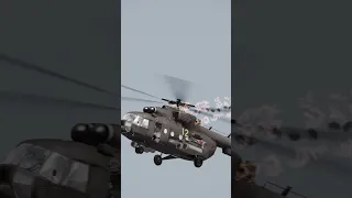 The Russian MI-8 Helicopter's Harrowing Last Moments - AA Missile vs Helicopter - ARMA 3 Milsim