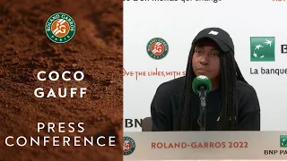 Coco Gauff - Press Conference after Final | Roland-Garros 2022