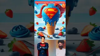 Superheroes But icecream 🍦💥 Avengers vs DC - All Marvel Characters #shorts #marvel #avengers