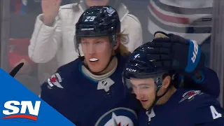 Patrik Laine Puts The Moves On Dennis Cholowski And Eric Comrie To Extend The Jets' Lead