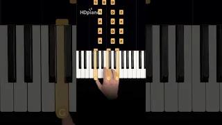 EASY piano for the broken-hearted #pianotutorial #shorts