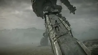 Shadow of The Colossus but I rage quit at the 3rd boss