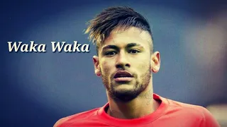 Neymar jr. Waka Waka.shakira . Brazil Mix skills and Goals