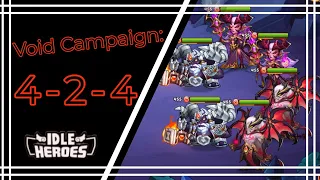 Idle Heroes - 4-2-4 Void Campaign