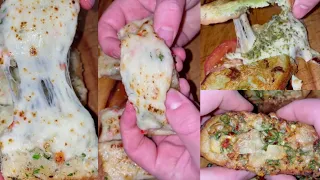 06 Methods Of Making Garlic Bread | Easy Cooking Recipe | Bread Recipes Bah Family