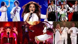 My Top 50 Eurovision Ethnic/Nationality Entries (2000 - 2018)