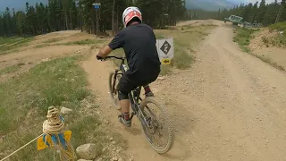 Shredding Blue Hammer, Mt Washington 2021