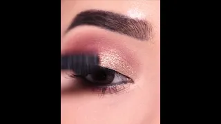 #shorts  Simple and Easy glitter Smokey Eye Makeup Tutorial || Shilpa