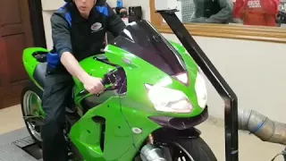 03 ZX12r put down 215. Carpenter 1290 build