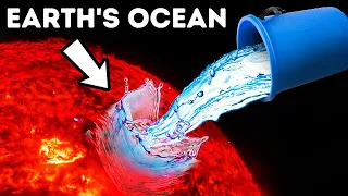 What Happens If We Pour ALL Earth's Water on the Sun