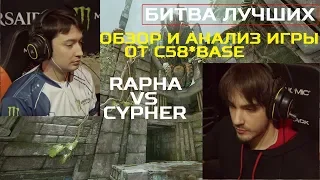 Обзор и анализ игры лучших дуэлянтов RAPHA vs CYPHER от c58*BASE – Quake Champions