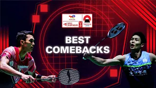 Best Comebacks of the TotalEnergies BWF World Championships | Chou Tien Chen