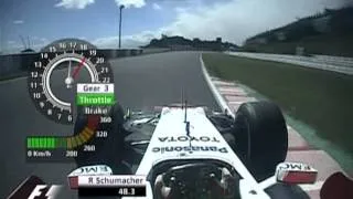 F1 2006 Onboard Lap With R. Schumacher in Suzuka  Part 1: FP3