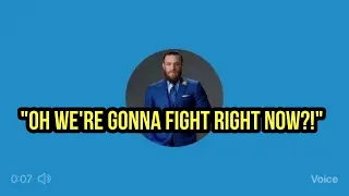 Conor McGregor mocking Michael Chandler! 😭