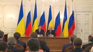 Заявления для прессы по итогам встречи с В.Януковичем