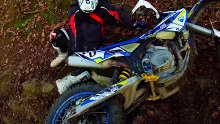 Enduro fail / Crash with Husaberg fe 390