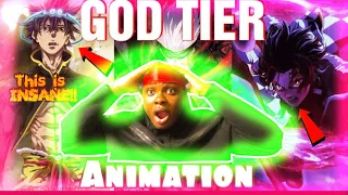 Top 10 Most Visually Stunning Anime Fights Reaction!! First time watching Anime Reaction