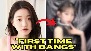 IVE's Wonyoung goes Viral for first time having hairstyle with Bangs Since debut