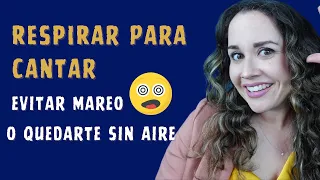 Respirar y cantar | ¿POR QUÉ ME MAREO O ME QUEDO SIN AIRE? | Dra. Voz Vocal Coach