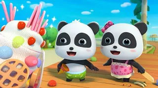 Rainbow Ice Cream | Colors Song | Cartoon for Kids | Kids Song - Baby Panda
