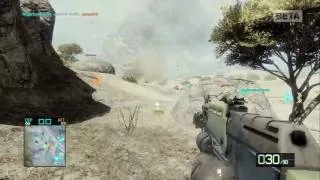 Battlefield: Bad Company 2 PS3 Beta Multiplayer Gameplay Footage Part 1 of 2 [High Definition]