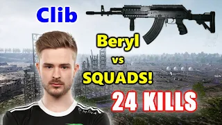 Team Liquid Clib - 24 KILLS - BERYL vs SQUADS! - PUBG