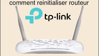 comment reinitialiser routeur || wifi tp-link