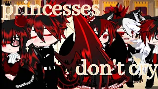 🌠✨🛡️Princesses don't cry🛡️✨🌠| GCMV| Gacha club 🥺✨