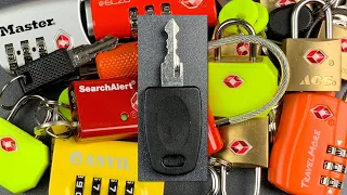 [795] TSA Master Keys — Why You Should NEVER Use Travel Locks (Except on Luggage)