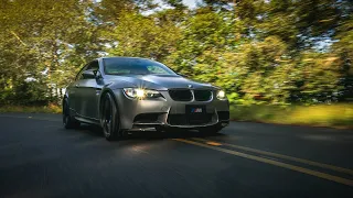 POV MANEJANDO UN BMW M3 E92 EN CURVAS!