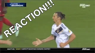 ZLATAN IBRAHIMOVIC SCORES N0. 500 GOAL AGAINST TORONTO FC!!!....(Amazing Flying Kick)