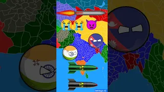 India🇮🇳 VS Nepal🇳🇵😮😱😱😭🥺😭😭😡😡😡||WW3 in nutshell||#countryballs #shorts #trend #india