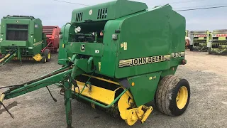 Пресс-подборщик John Deere 575 | Прокрутка