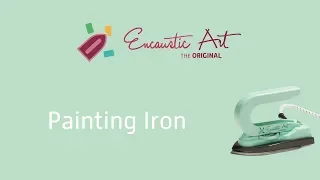 Encaustic Art Painting Iron