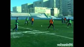 Тренировка ФК "Волга" 28.01.2012