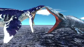 A day in the life of a Liopleurodon - Animal Revolt Battle Simulator