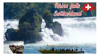 BIGGEST WATERFALL IN EUROPE-RHINE FALLS (RHEINFALL) SWITZERLAND IN 4K