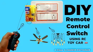 Remote Control Switch | Amazing Life Hacks | How to make remote control On Off Switch