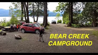 Bear Creek Campground. Harrison Lake  BC Canada  2021 4K