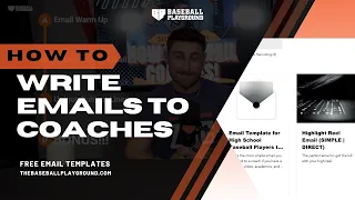 How To Write Emails to College Coaches (FREE Templates)